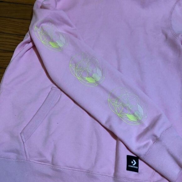 Converse Womens Hoodie Size SP Pullover Hooded New - Picture 5 of 6